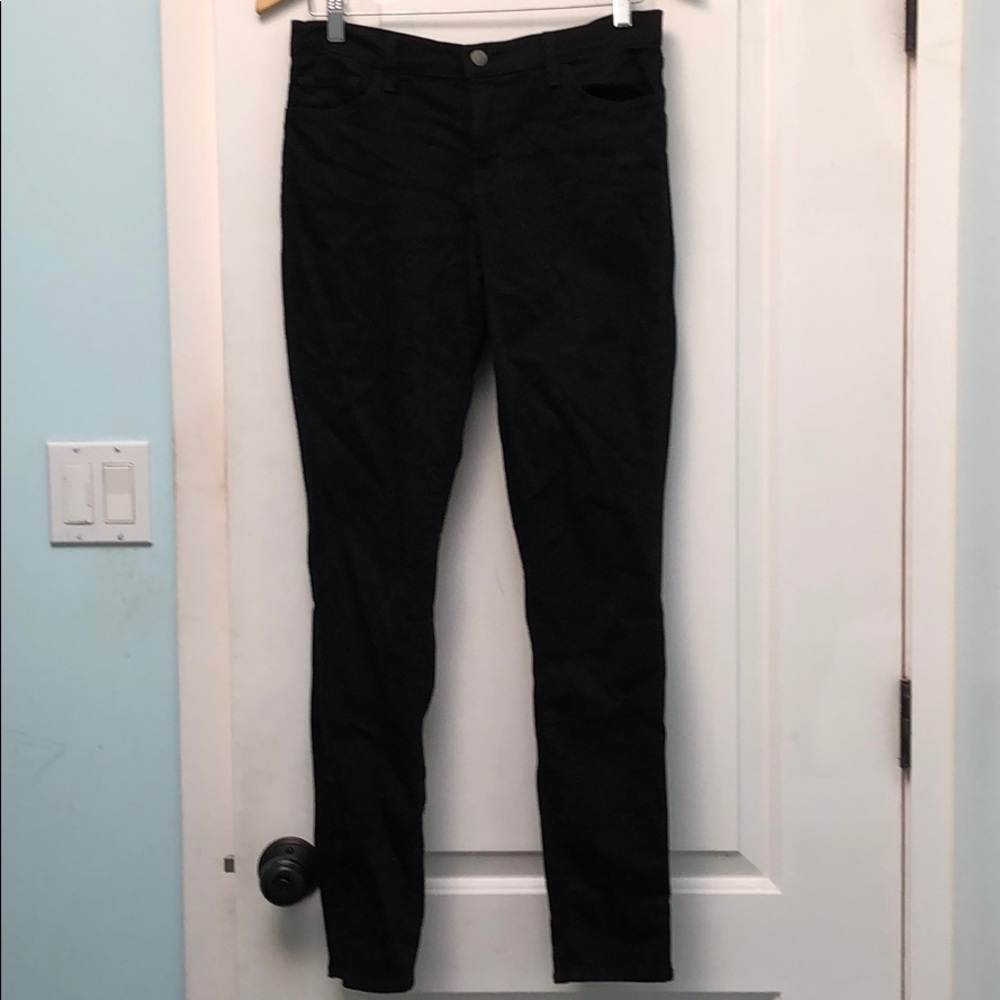 J Brand black skinny leg jeans sz 29
